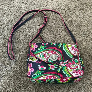 Vera Bradley Petal Paisley Crossbody Purse